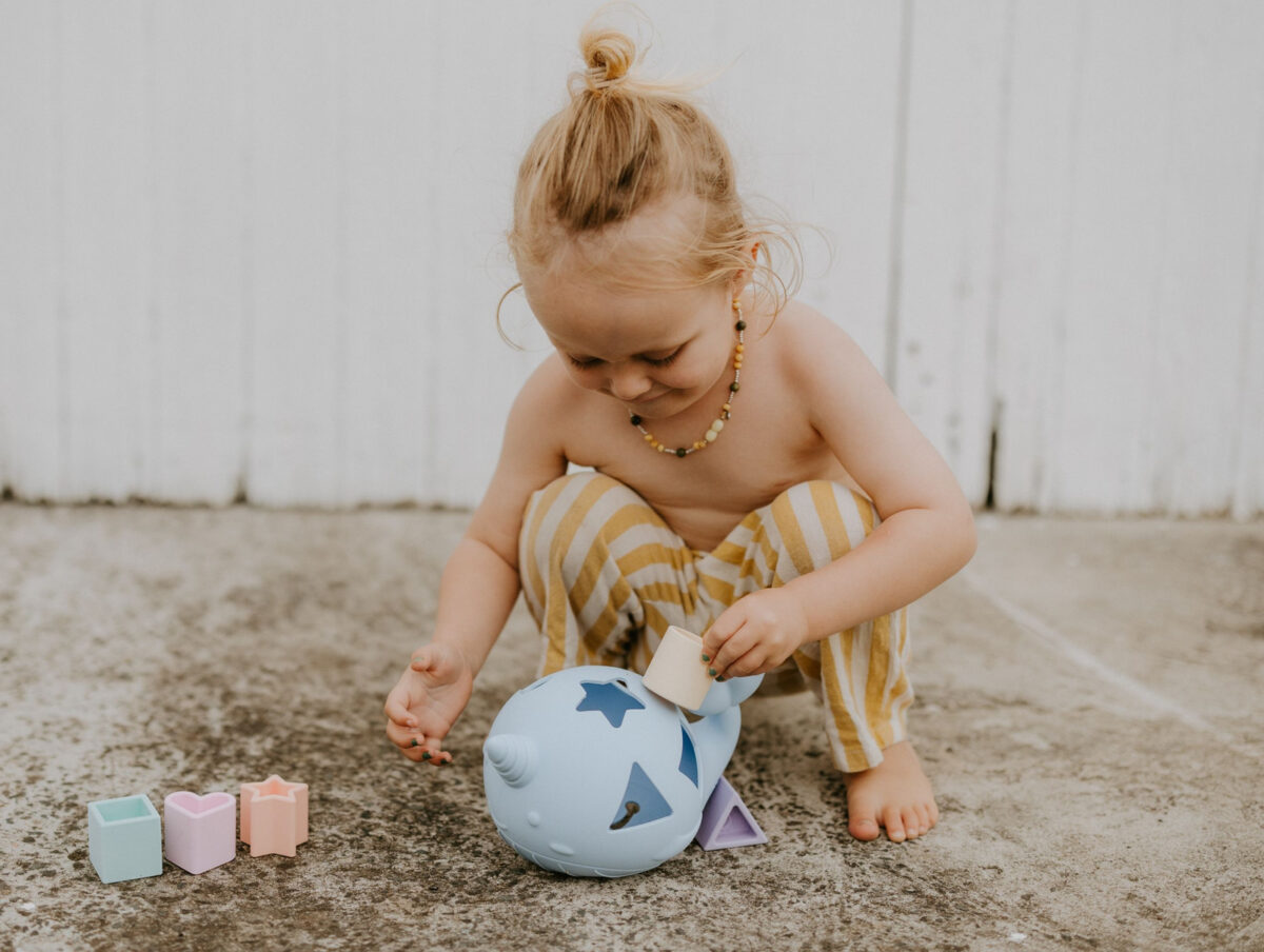 Jellystone narvali kujuline kujundite sorteerija, pastel Jellystone narvali kujuline kujundite sorteerija, pastel Mänguasjad - HellyK - Kvaliteetsed lasteriided, villariided, barefoot jalatsid