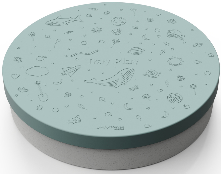 Jellystone mängualus 2-ühes sensoorne alus, salvei Mänguasjad - HellyK - Kvaliteetsed lasteriided, villariided, barefoot jalatsid