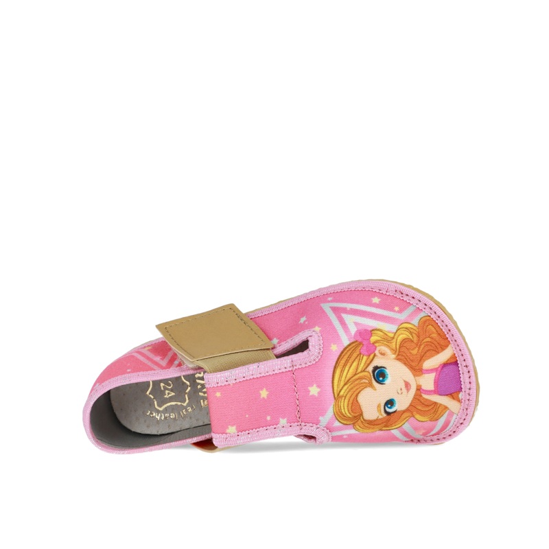 Crave sisejalats elastic, pink doll Laste barefoot-jalatsid - HellyK - Kvaliteetsed lasteriided, villariided, barefoot jalatsid