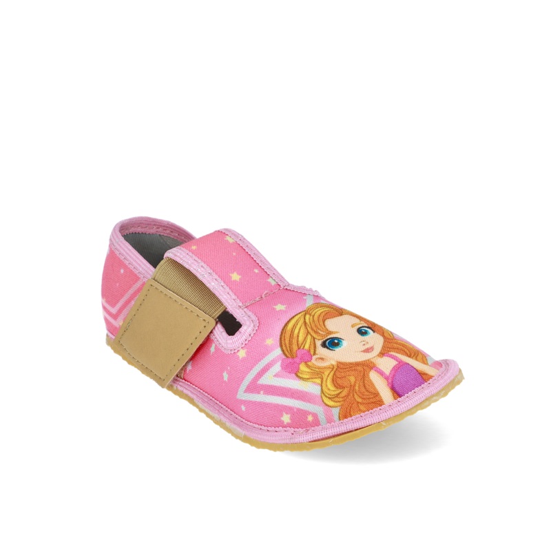 Crave sisejalats elastic, pink doll Crave sisejalats elastic, pink doll Laste barefoot-jalatsid - HellyK - Kvaliteetsed lasteriided, villariided, barefoot jalatsid