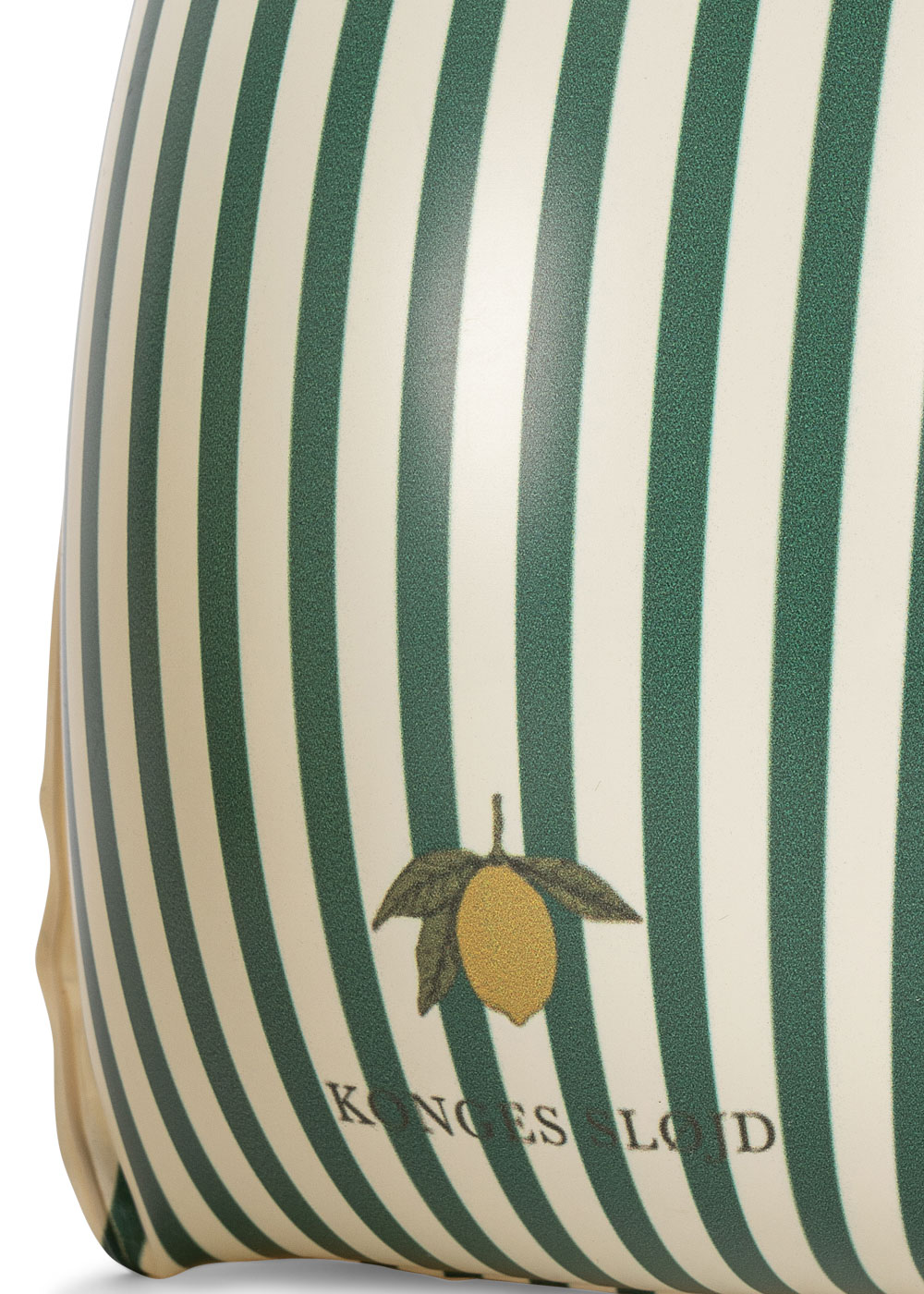 Konges Slojd ujumiskätised, green stripe Konges Slojd ujumiskätised, green stripe Kodumaailm ja muud tarvikud - HellyK - Kvaliteetsed lasteriided, villariided, barefoot jalatsid