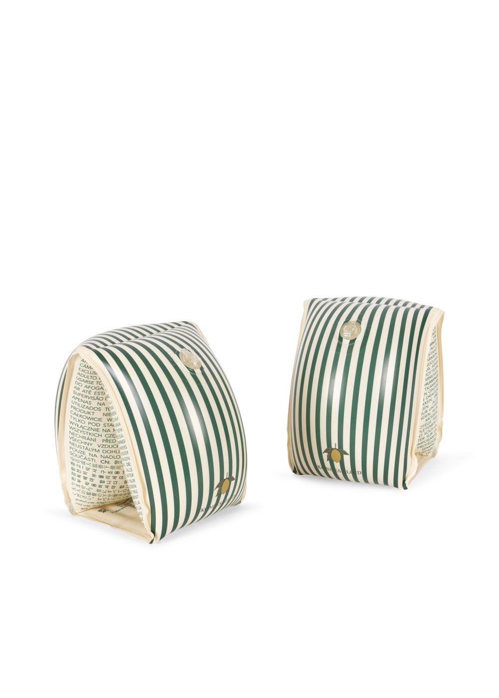 Konges Slojd ujumiskätised, green stripe Konges Slojd ujumiskätised, green stripe Kodumaailm ja muud tarvikud - HellyK - Kvaliteetsed lasteriided, villariided, barefoot jalatsid