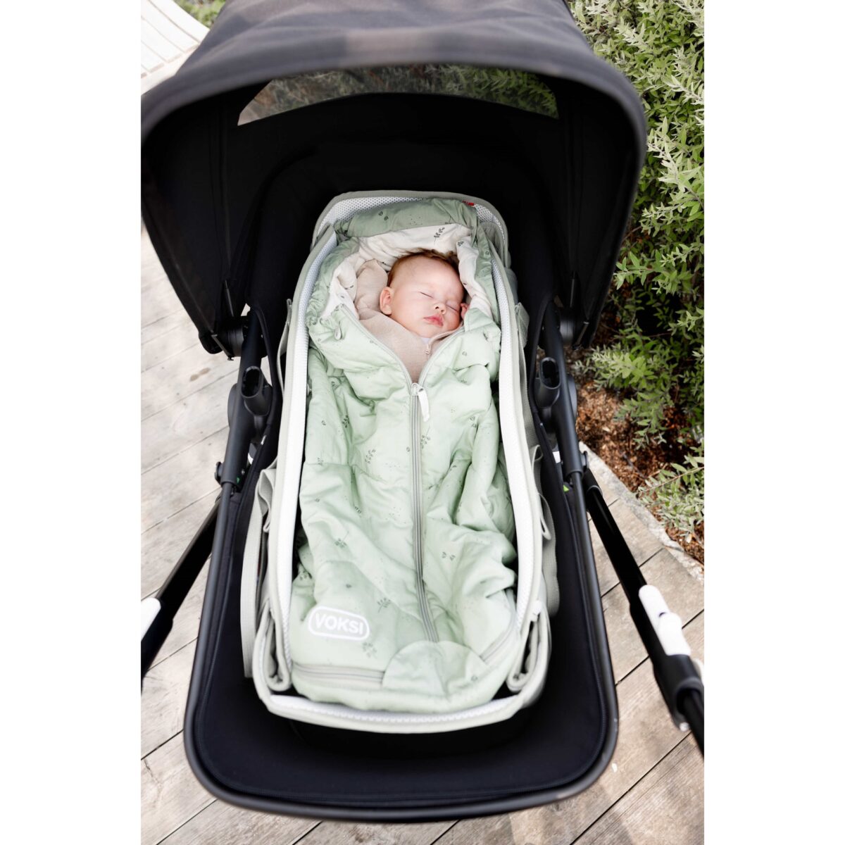 Voksi Sky Light soojakott Misty Green – Heather Kodumaailm ja muud tarvikud - HellyK - Kvaliteetsed lasteriided, villariided, barefoot jalatsid