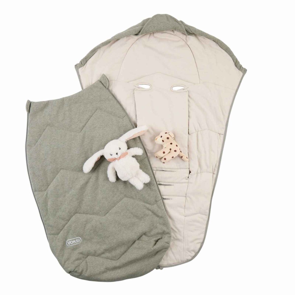 Voksi Breeze Light soojakott Meadow Green-Solid 2026 Kodumaailm ja muud tarvikud - HellyK - Kvaliteetsed lasteriided, villariided, barefoot jalatsid