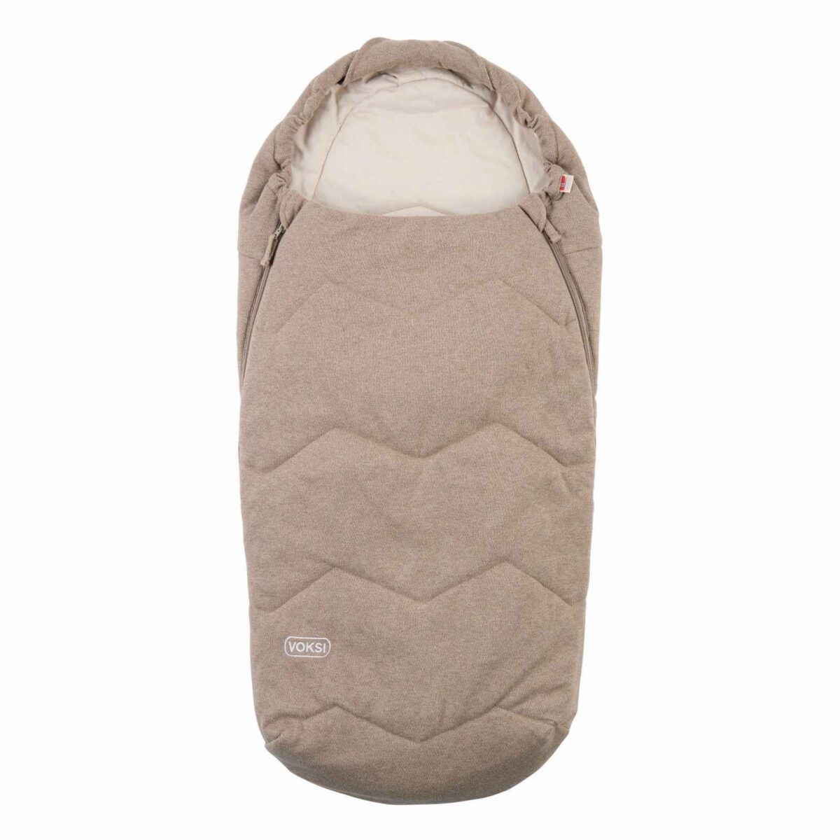 Voksi Breeze Light soojakott Walnut-Solid 2026 Kodumaailm ja muud tarvikud - HellyK - Kvaliteetsed lasteriided, villariided, barefoot jalatsid