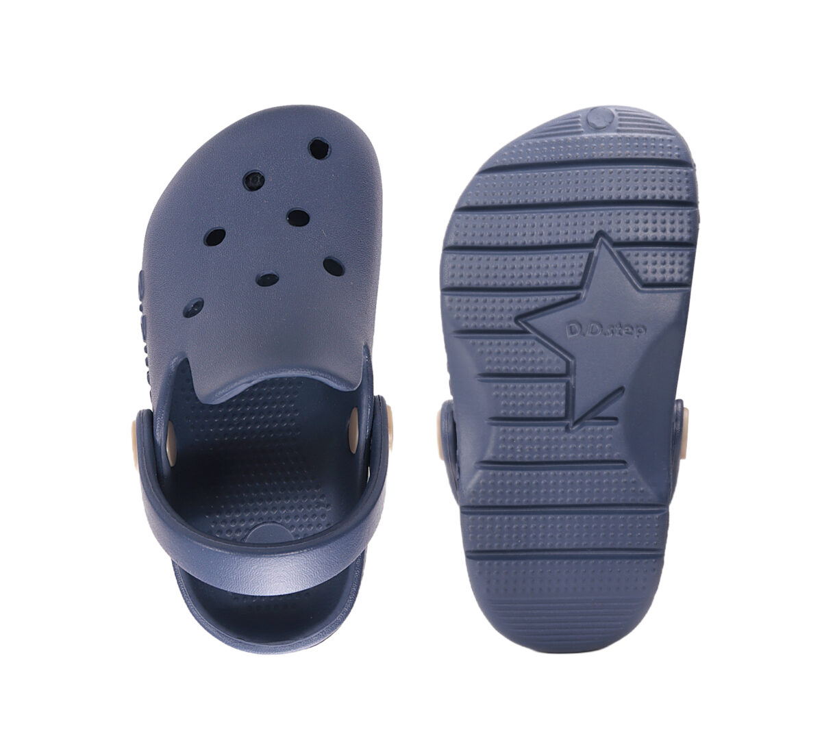 D.D step sandaalid, royal blue Plätud - HellyK - Kvaliteetsed lasteriided, villariided, barefoot jalatsid