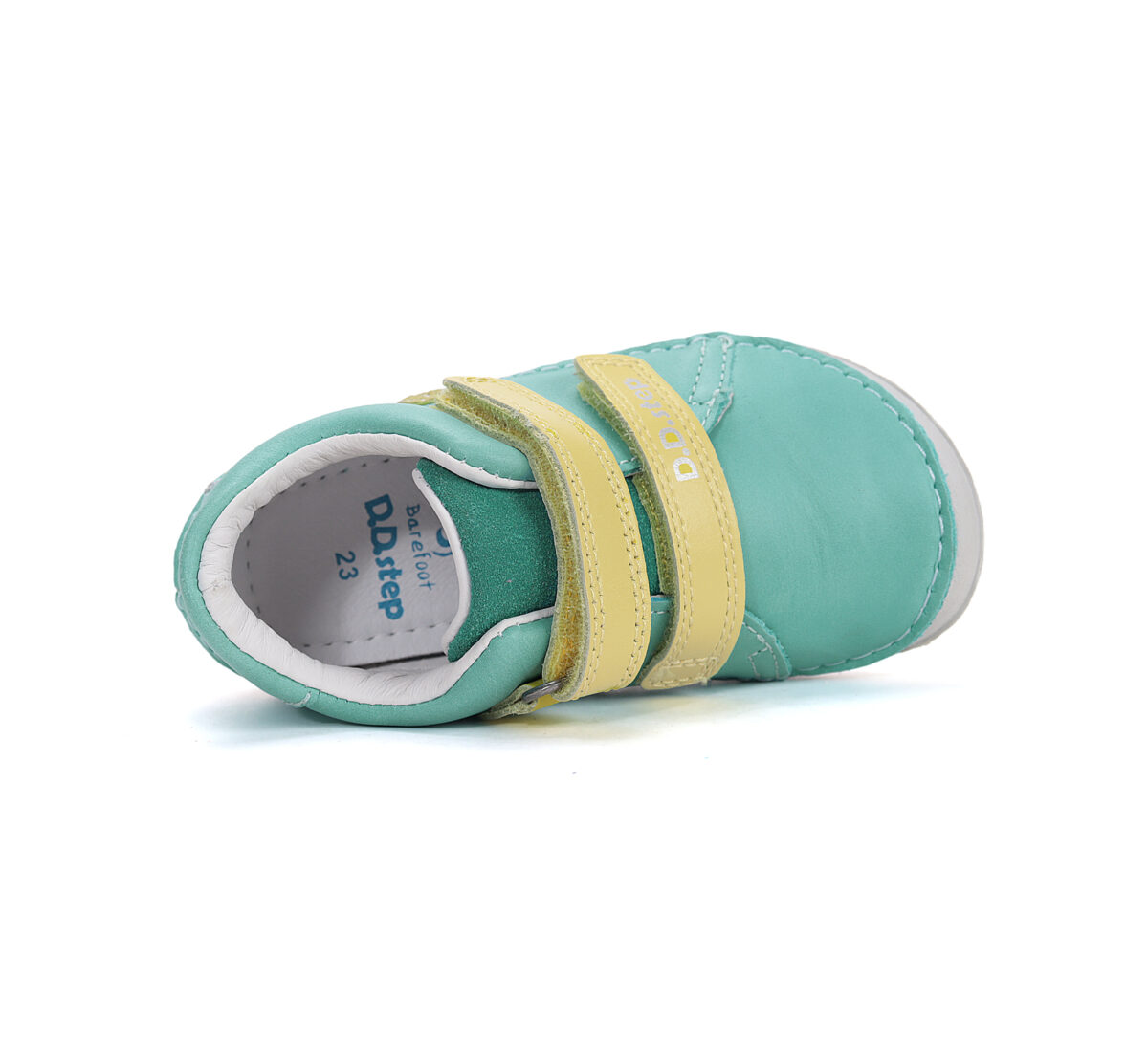 D.D.Step nahast tossud, turquoise 116 D.D.Step nahast tossud, turquoise 116 D.D.Step nahast tossud - HellyK - Kvaliteetsed lasteriided, villariided, barefoot jalatsid