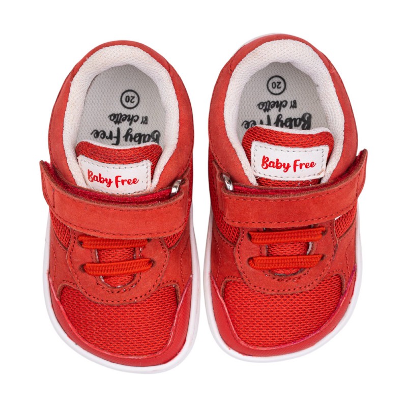 Chetto Baby Free kerged spordijalatsid, rojo Chetto Baby Free kerged spordijalatsid, rojo Kevad/sügis - HellyK - Kvaliteetsed lasteriided, villariided, barefoot jalatsid