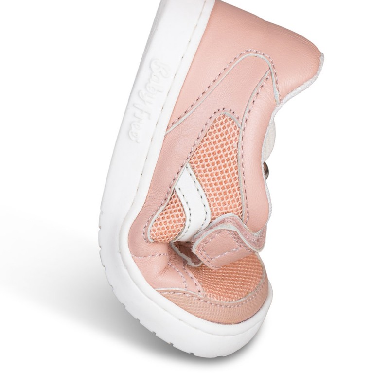 Chetto Baby Free kerged spordijalatsid, rosa Kevad/sügis - HellyK - Kvaliteetsed lasteriided, villariided, barefoot jalatsid