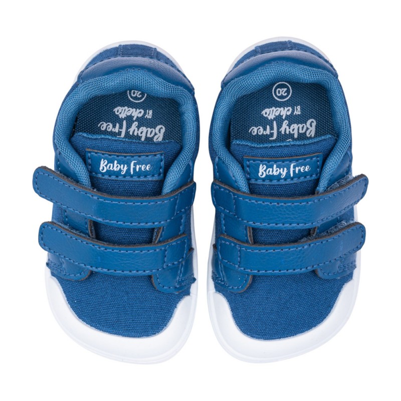 Chetto Baby Free tekstiilist tennised, azul Chetto Baby Free tekstiilist tennised, azul Laste barefoot-jalatsid - HellyK - Kvaliteetsed lasteriided, villariided, barefoot jalatsid