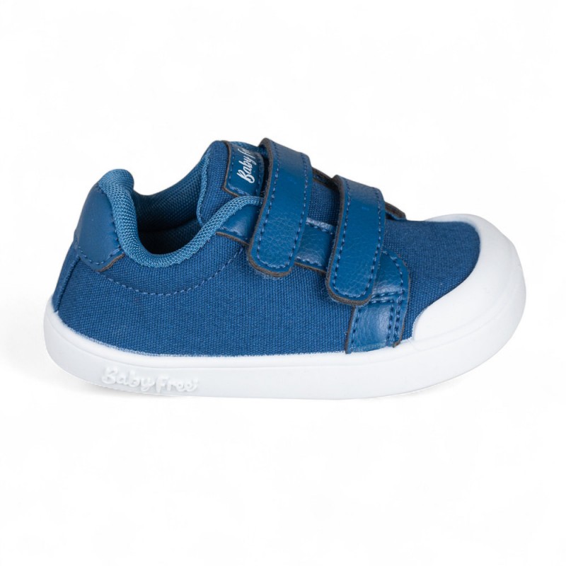 Chetto Baby Free tekstiilist tennised, azul Laste barefoot-jalatsid - HellyK - Kvaliteetsed lasteriided, villariided, barefoot jalatsid