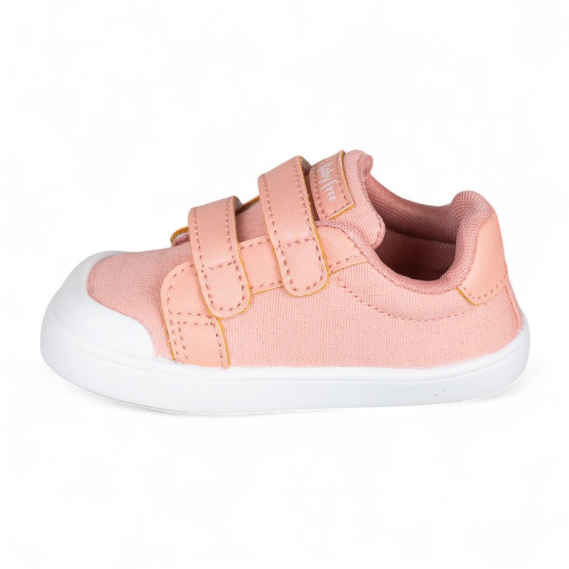Chetto Baby Free tekstiilist tennised, rosa Laste barefoot-jalatsid - HellyK - Kvaliteetsed lasteriided, villariided, barefoot jalatsid