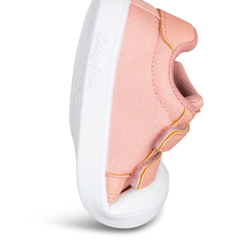 Chetto Baby Free tekstiilist tennised, rosa Laste barefoot-jalatsid - HellyK - Kvaliteetsed lasteriided, villariided, barefoot jalatsid