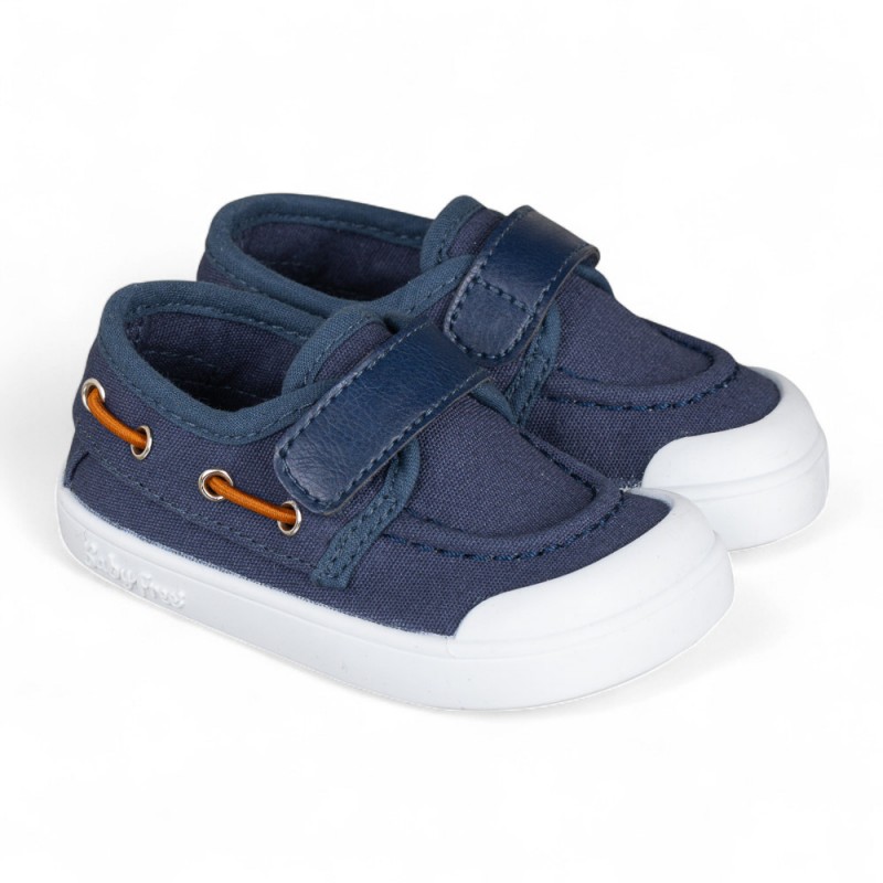 Chetto Baby Free Nautica tekstiilist tennised, azul Chetto Baby Free Nautica tekstiilist tennised, azul Laste barefoot-jalatsid - HellyK - Kvaliteetsed lasteriided, villariided, barefoot jalatsid