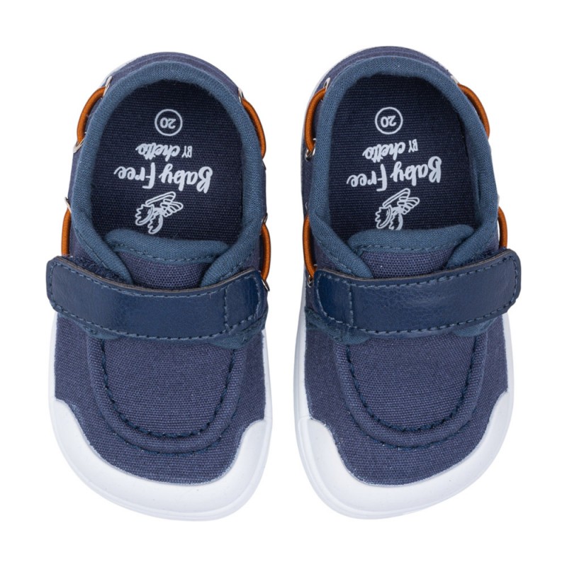 Chetto Baby Free Nautica tekstiilist tennised, azul Chetto Baby Free Nautica tekstiilist tennised, azul Laste barefoot-jalatsid - HellyK - Kvaliteetsed lasteriided, villariided, barefoot jalatsid