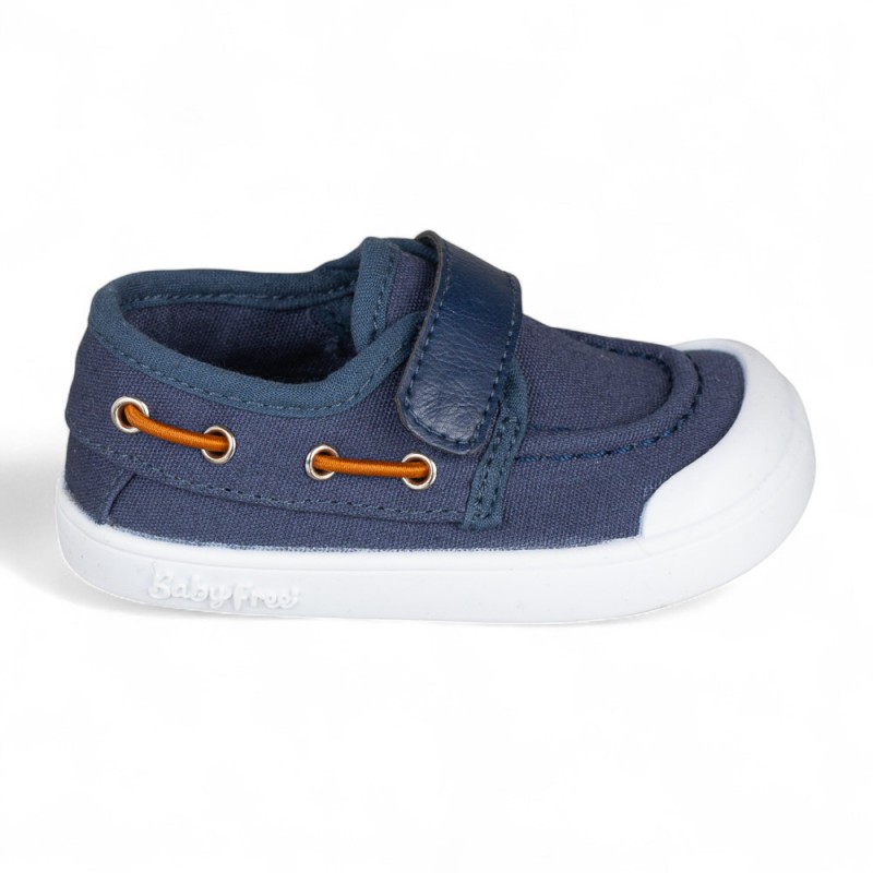 Chetto Baby Free Nautica tekstiilist tennised, azul Chetto Baby Free Nautica tekstiilist tennised, azul Laste barefoot-jalatsid - HellyK - Kvaliteetsed lasteriided, villariided, barefoot jalatsid