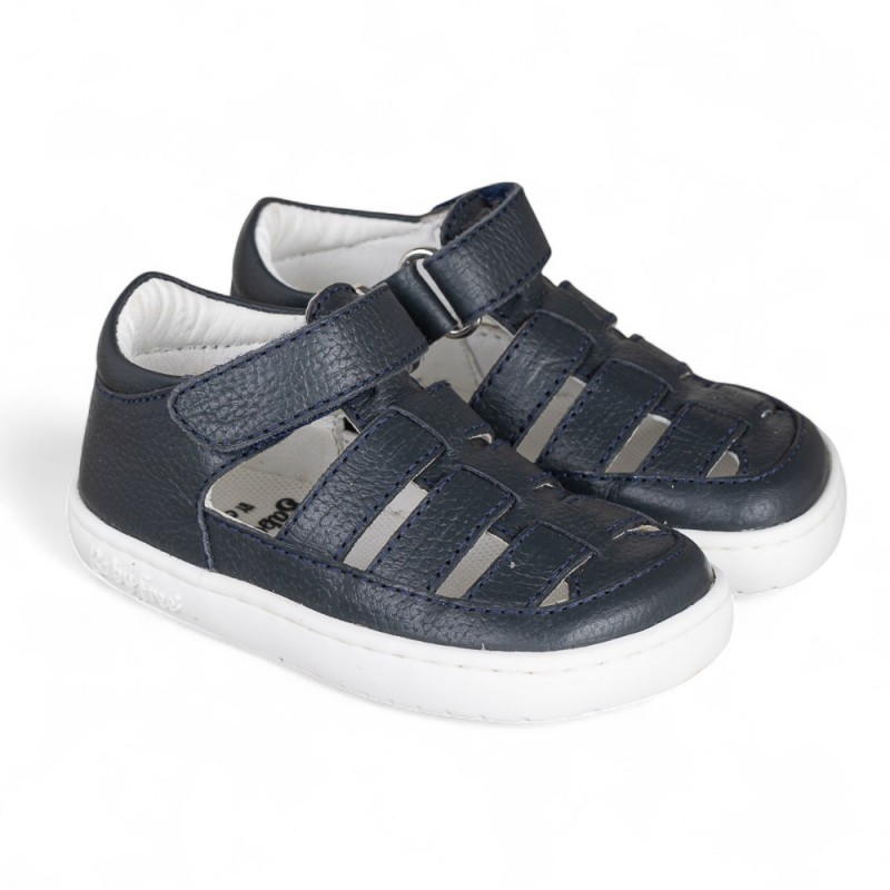 Chetto Baby Free nahast sandaalid, azul Chetto Baby Free nahast sandaalid, azul Laste barefoot-jalatsid - HellyK - Kvaliteetsed lasteriided, villariided, barefoot jalatsid