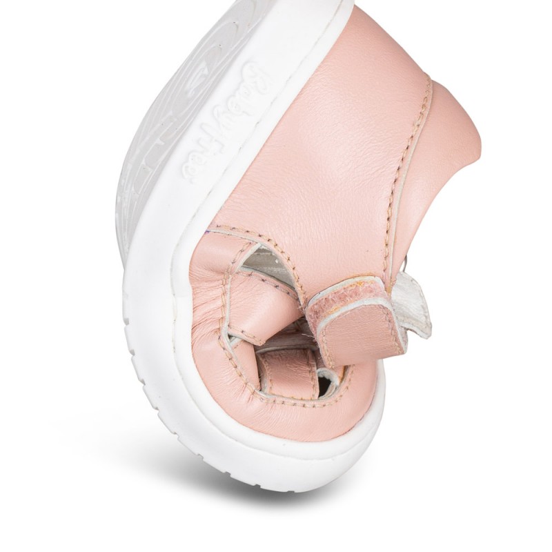 Chetto Baby Free nahast sandaalid, rosa Chetto Baby Free nahast sandaalid, rosa Laste barefoot-jalatsid - HellyK - Kvaliteetsed lasteriided, villariided, barefoot jalatsid