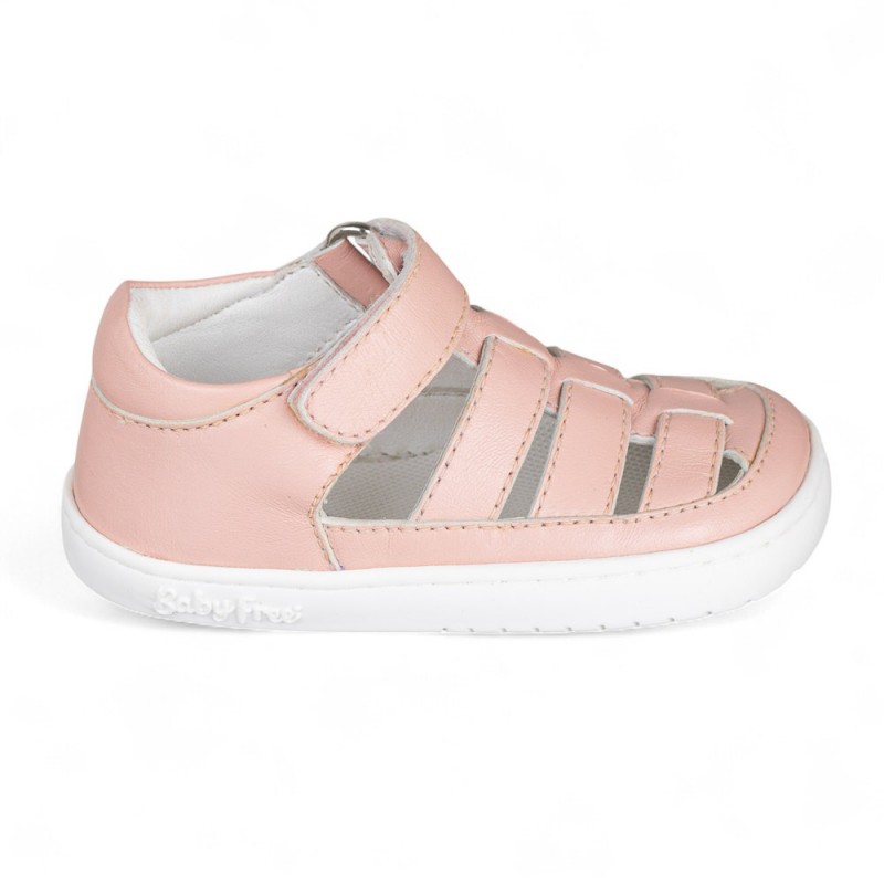 Chetto Baby Free nahast sandaalid, rosa Chetto Baby Free nahast sandaalid, rosa Laste barefoot-jalatsid - HellyK - Kvaliteetsed lasteriided, villariided, barefoot jalatsid